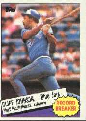 1985 Topps Baseball Cards      004      Cliff Johnson RB